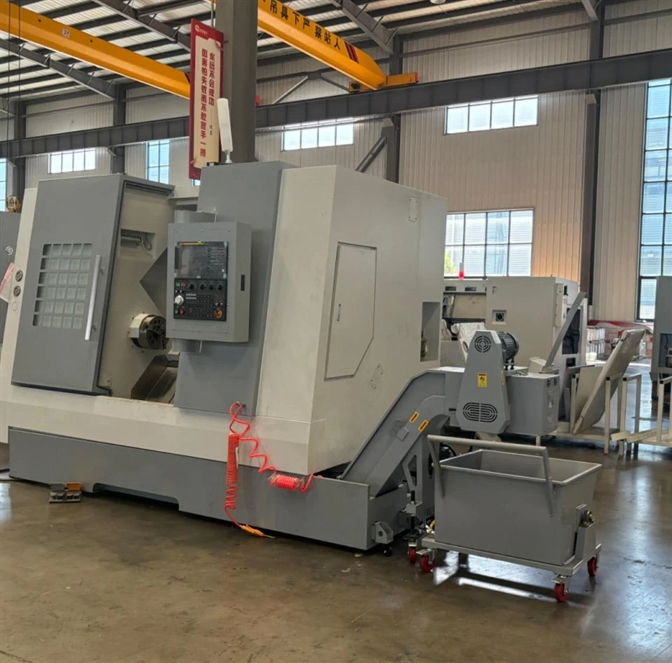 Metal Parts Processing CNC Slant-Bed Lathe factory